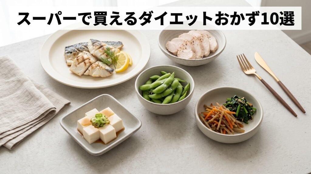 スーパーで買えるダイエットおかず10選！