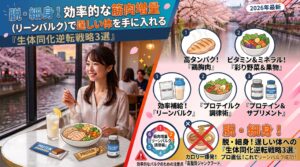 脱・細身！効率的な筋肉増量（リーンバルク）で逞しい体を手に入れる「生体同化逆転戦略3選」