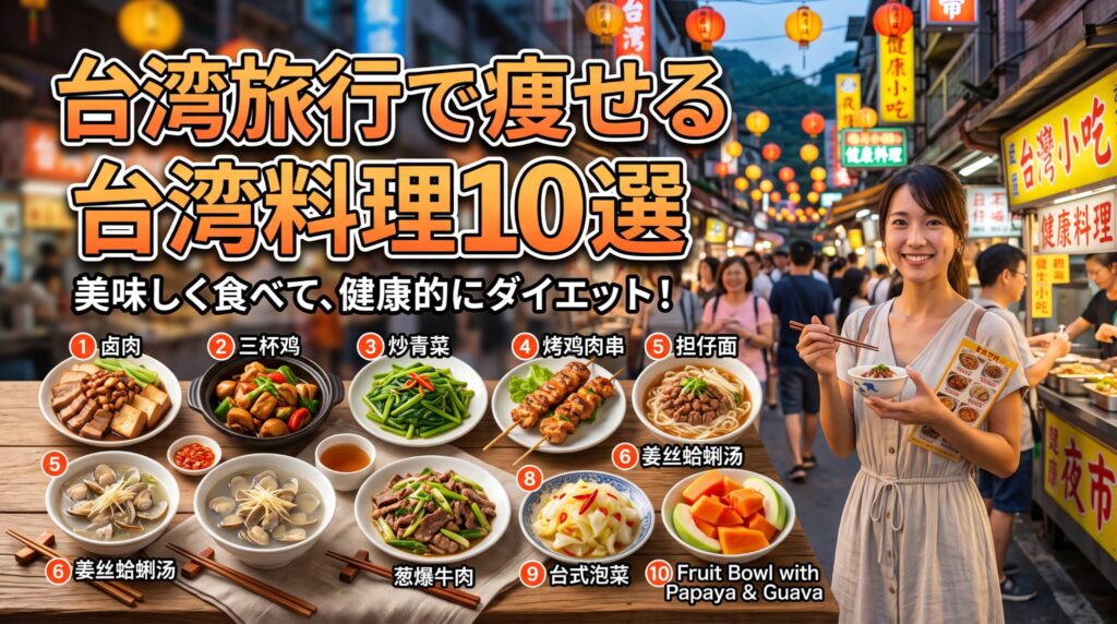 台湾旅行で痩せる台湾料理10選