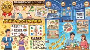 筋肉痛は筋肥大の必須サインではない！ならないと効果なしの嘘・メカニズムと最速回復の調律戦略