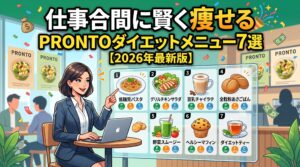 【2026年最新版】PRONTOおすすめダイエットメニュー7選：仕事合間に賢く痩せる
