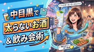 中目黒で太らないお酒と飲み会術