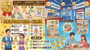 スシローで激痩せ！ダイエット中におすすめの神メニュー10選と「回転寿司調律」戦略