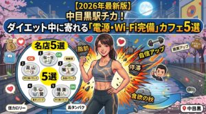 【2026年最新版】中目黒駅チカ！ダイエット中に寄れる「電源・Wi-Fi完備」カフェ5選