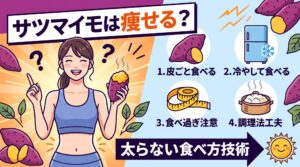 サツマイモは痩せる？太らない食べ方技術